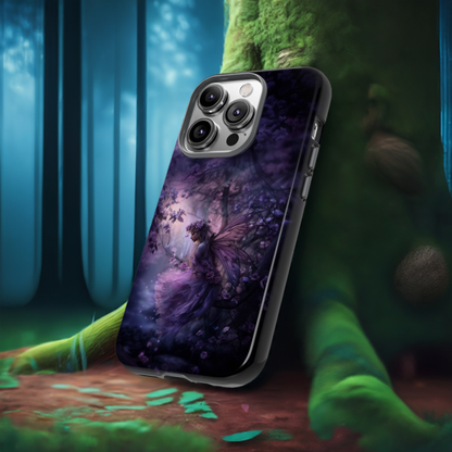 Fairy in the Moonlight Phone Case - Magical Night Scene for iPhone, Samsung Galaxy, Google Pixel Devices - Enchanted Fantasy Art