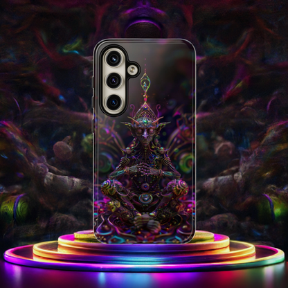 Mystical Machine Elf Phone Case - Psychedelic Vibes for iPhone, Samsung, Google Pixel