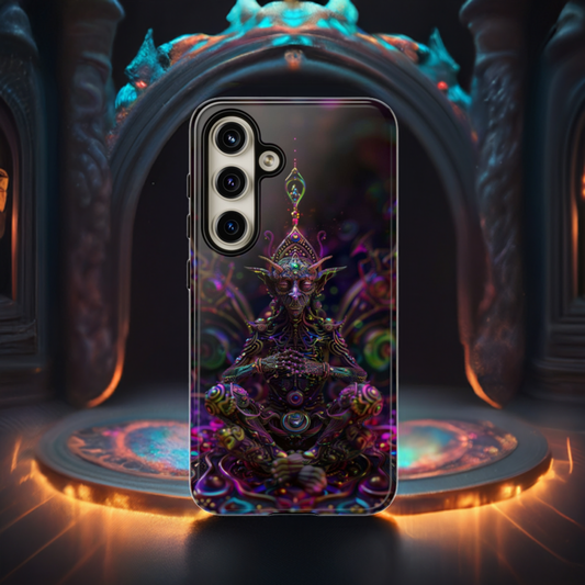 Mystical Machine Elf Phone Case - Psychedelic Vibes for iPhone, Samsung, Google Pixel