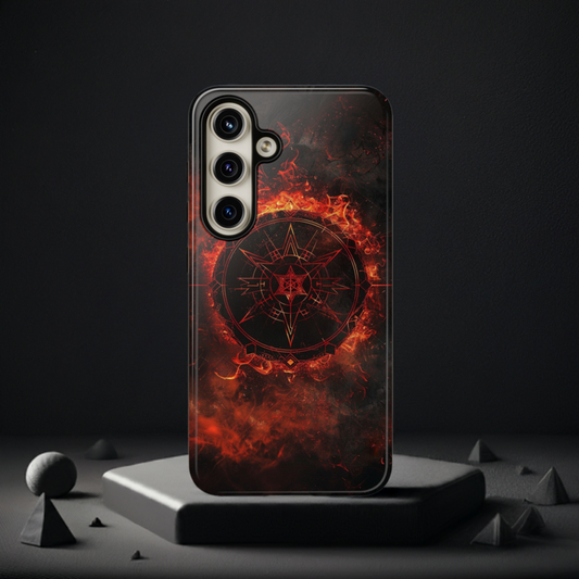 Infernal Chaos Magick Phone Case – Occult Symbol Design for iPhone, Samsung Galaxy, and Google Pixel Devices