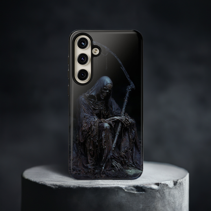 Dark Reaper Phone Case - Gothic Grim Reaper Art for iPhone, Samsung Galaxy, and Google Pixel Devices