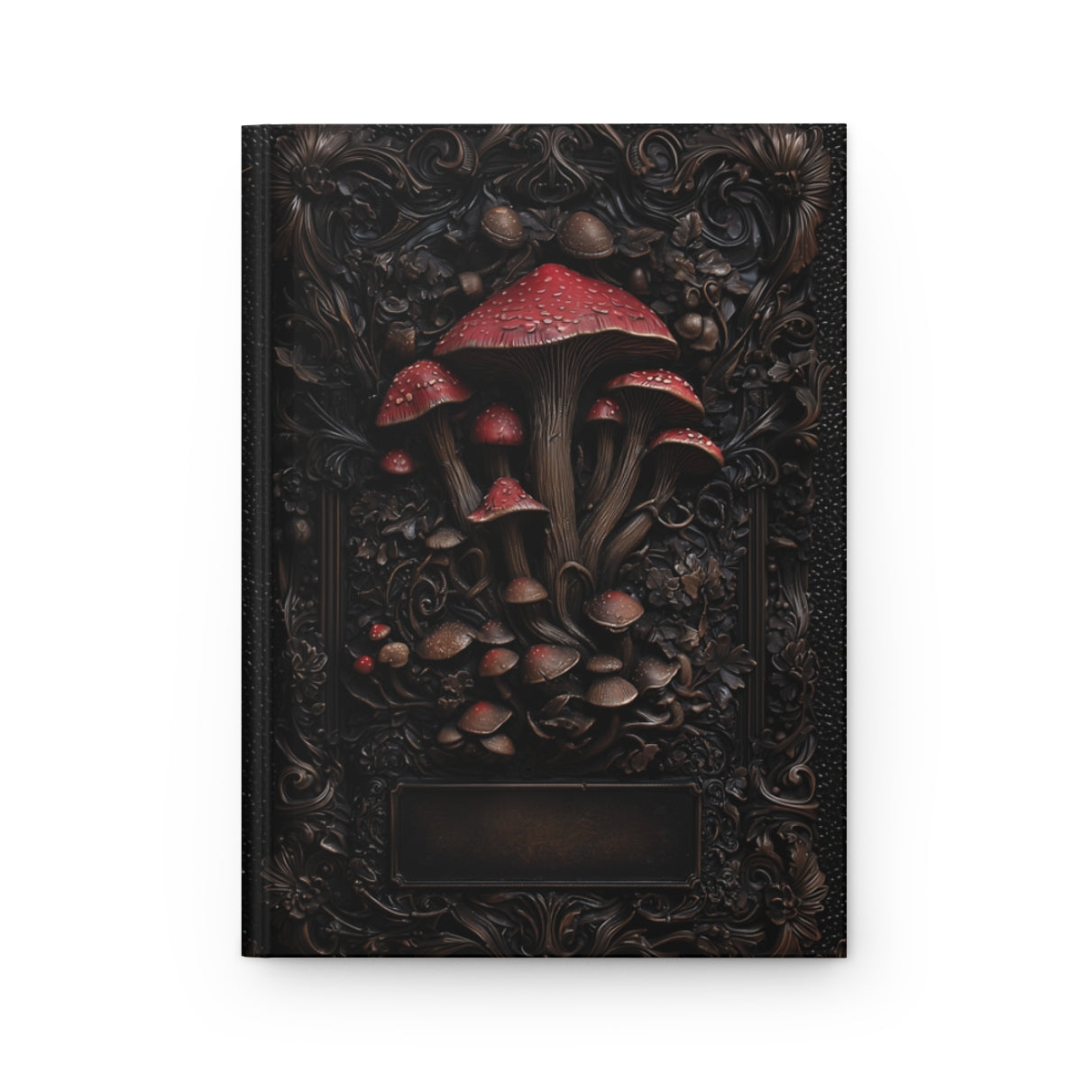 Enchanted Mushroom Personalized Hardcover Journal