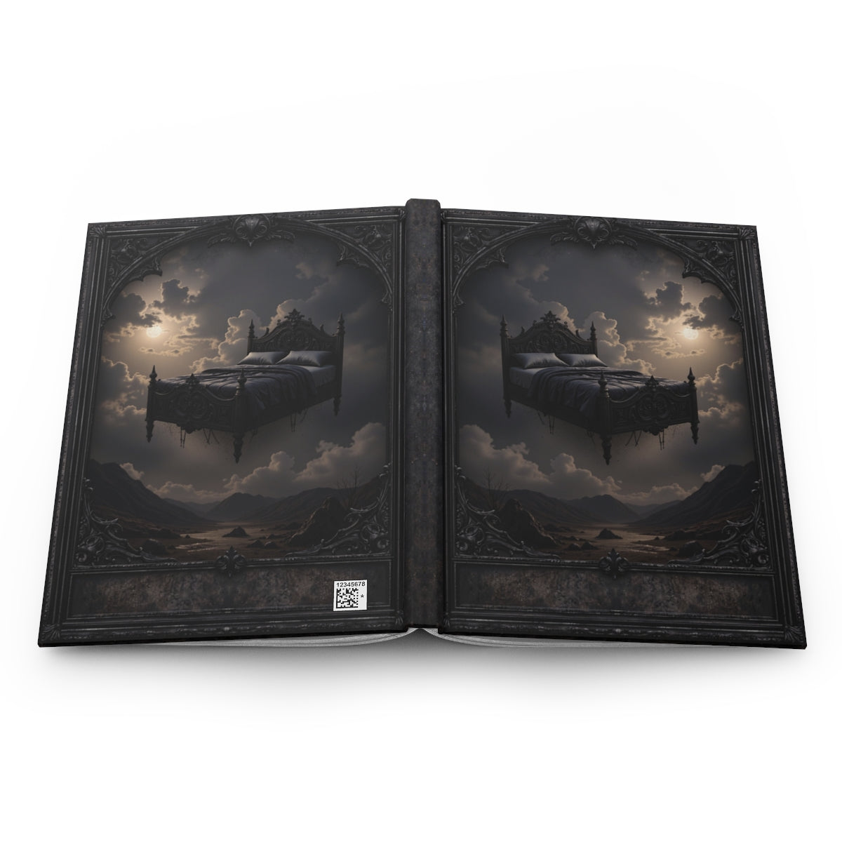 Moonlit Dreamscape Journal - Personalized Gothic Notebook