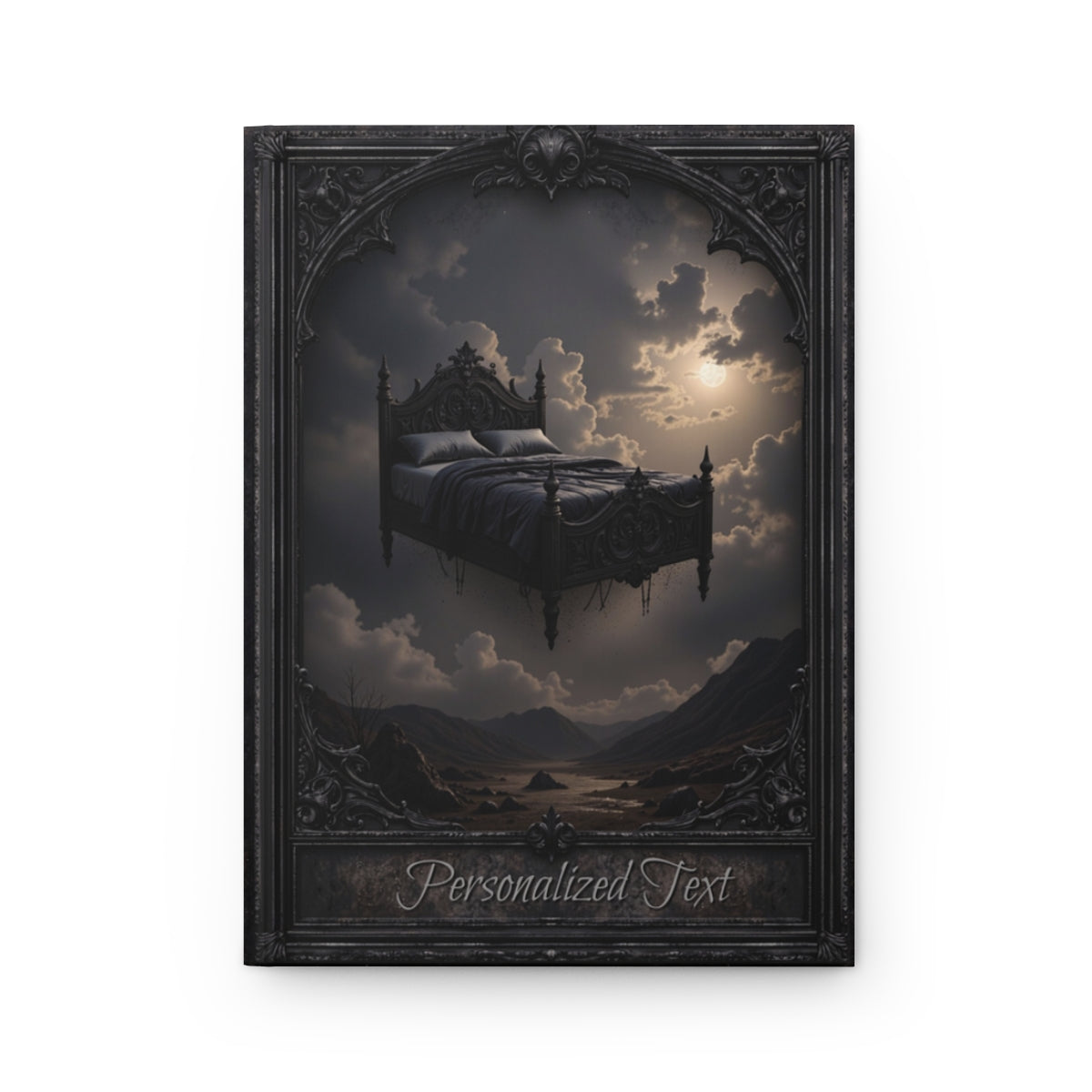 Moonlit Dreamscape Journal - Personalized Gothic Notebook