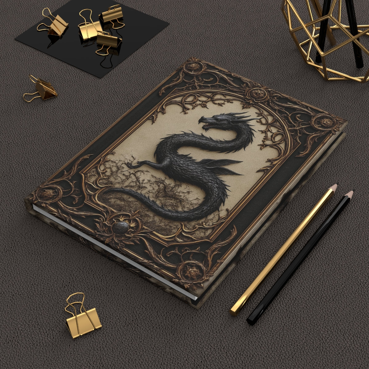 Regal Dragon Hardcover Journal
