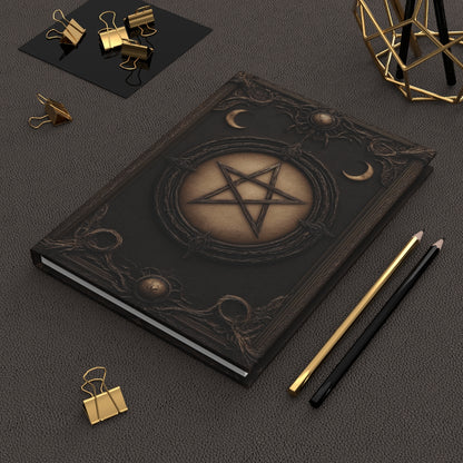 Mystical Pentacle Hardcover Journal