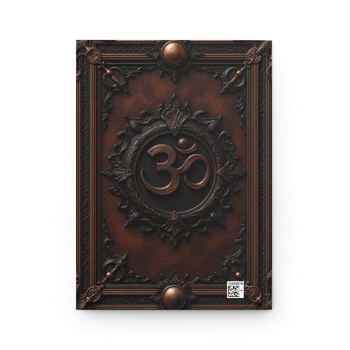 Sacred Om Symbol Hardcover Journal
