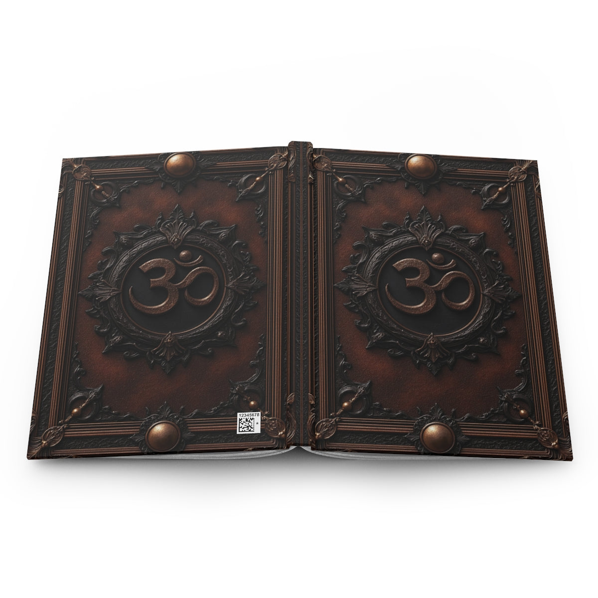Sacred Om Symbol Hardcover Journal