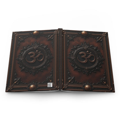 Sacred Om Symbol Hardcover Journal