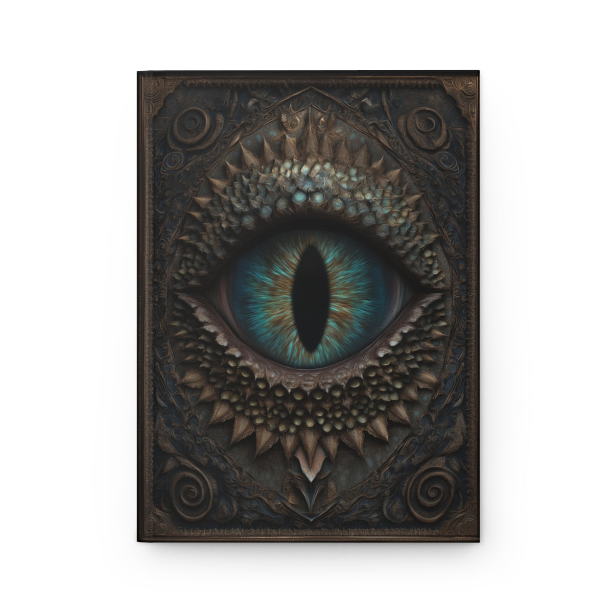 Personalized Dragon Eye Notebook - Fantasy Journal with Custom Text