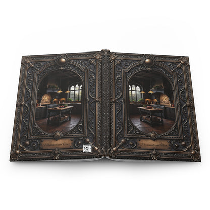 Vintage Gothic Kitchen Notebook - Personalized Journal