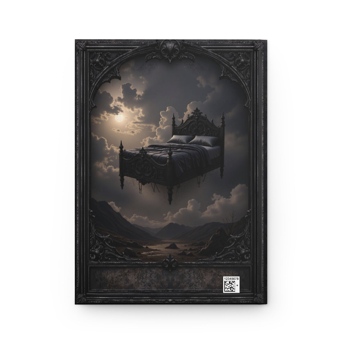 Moonlit Dreamscape Journal - Personalized Gothic Notebook