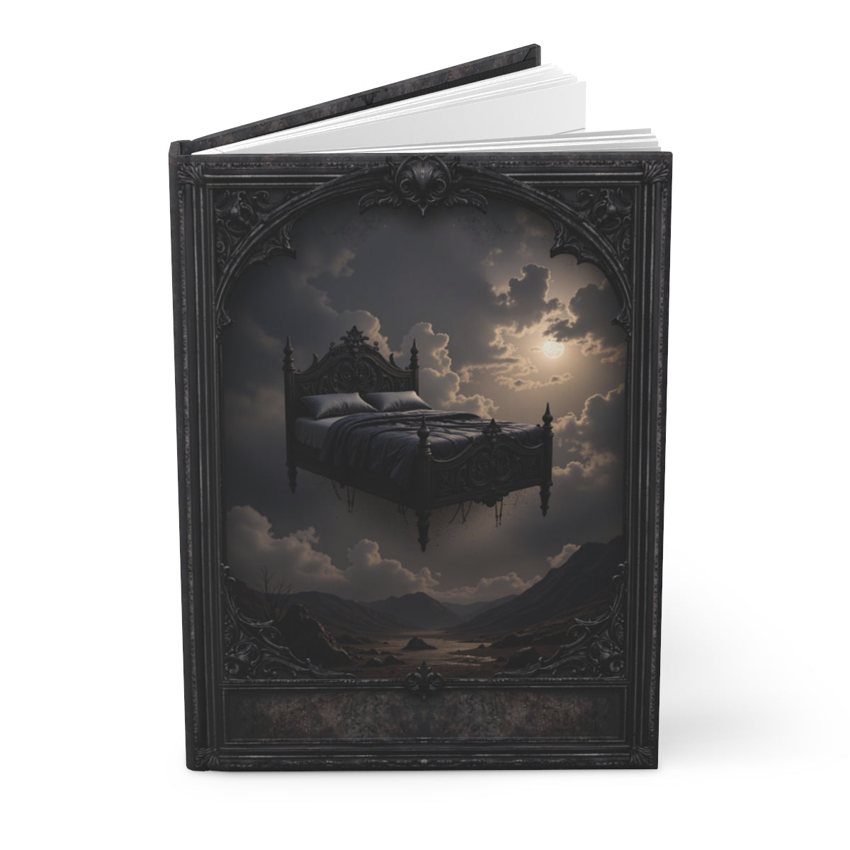 Moonlit Dreamscape Journal - Personalized Gothic Notebook
