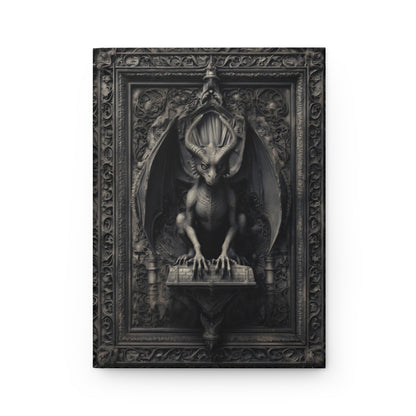 Gothic Dragon Guardian Journal - Custom Fantasy Notebook with Personalized Text