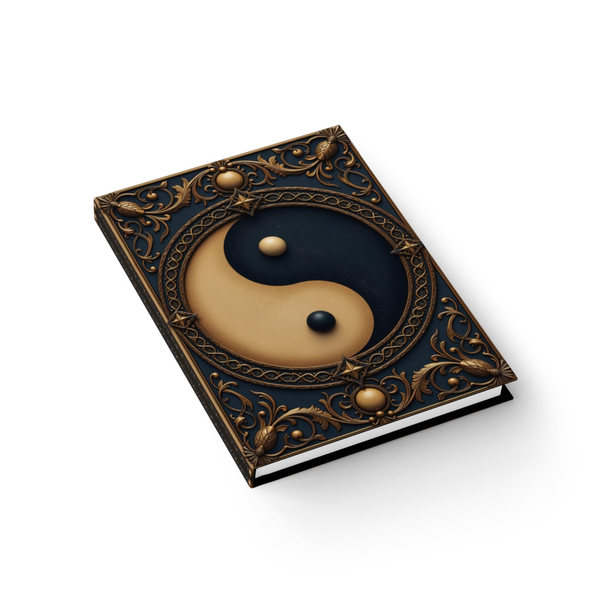 Elegant Yin-Yang Hardcover Journal