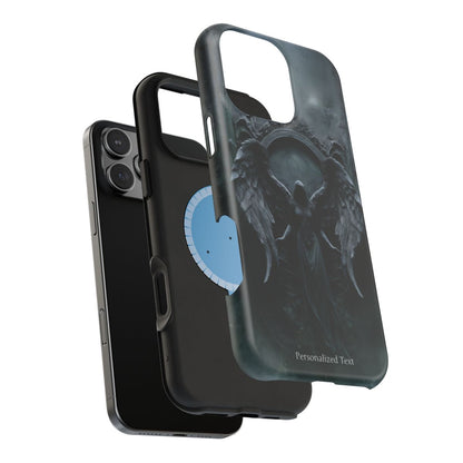 Personalized Dark Angel Phone Case – Gothic Fallen Angel Fantasy Art for iPhone, Samsung Galaxy & Google Pixel