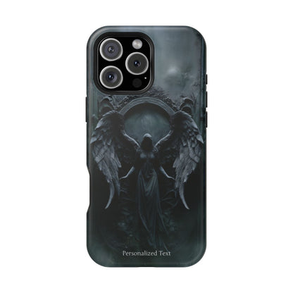 Personalized Dark Angel Phone Case – Gothic Fallen Angel Fantasy Art for iPhone, Samsung Galaxy & Google Pixel