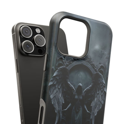 Personalized Dark Angel Phone Case – Gothic Fallen Angel Fantasy Art for iPhone, Samsung Galaxy & Google Pixel