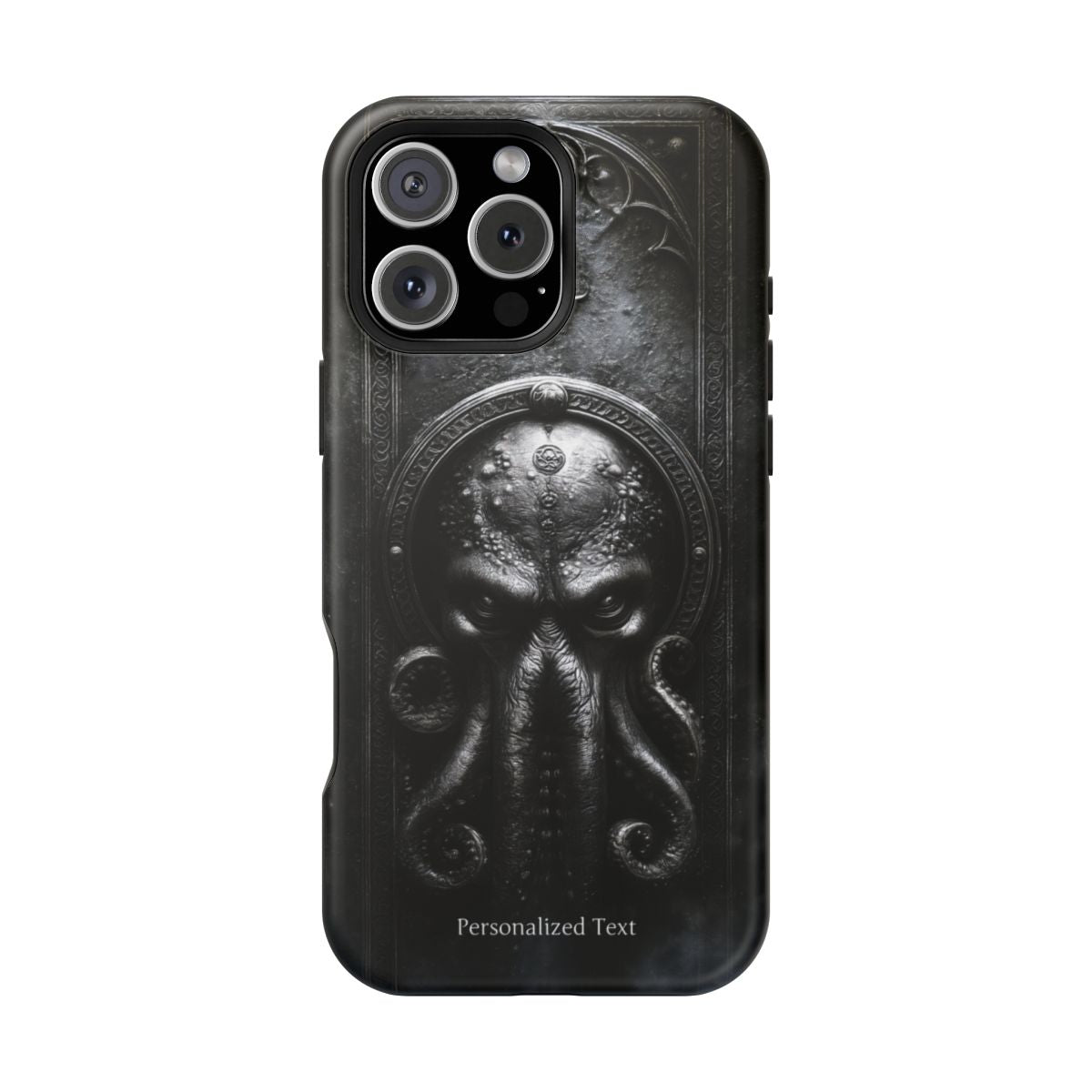 Personalized Cthulhu Phone Case, Lovecraftian Cosmic Horror Case, Gothic Eldritch Monster, iPhone Samsung Pixel Case