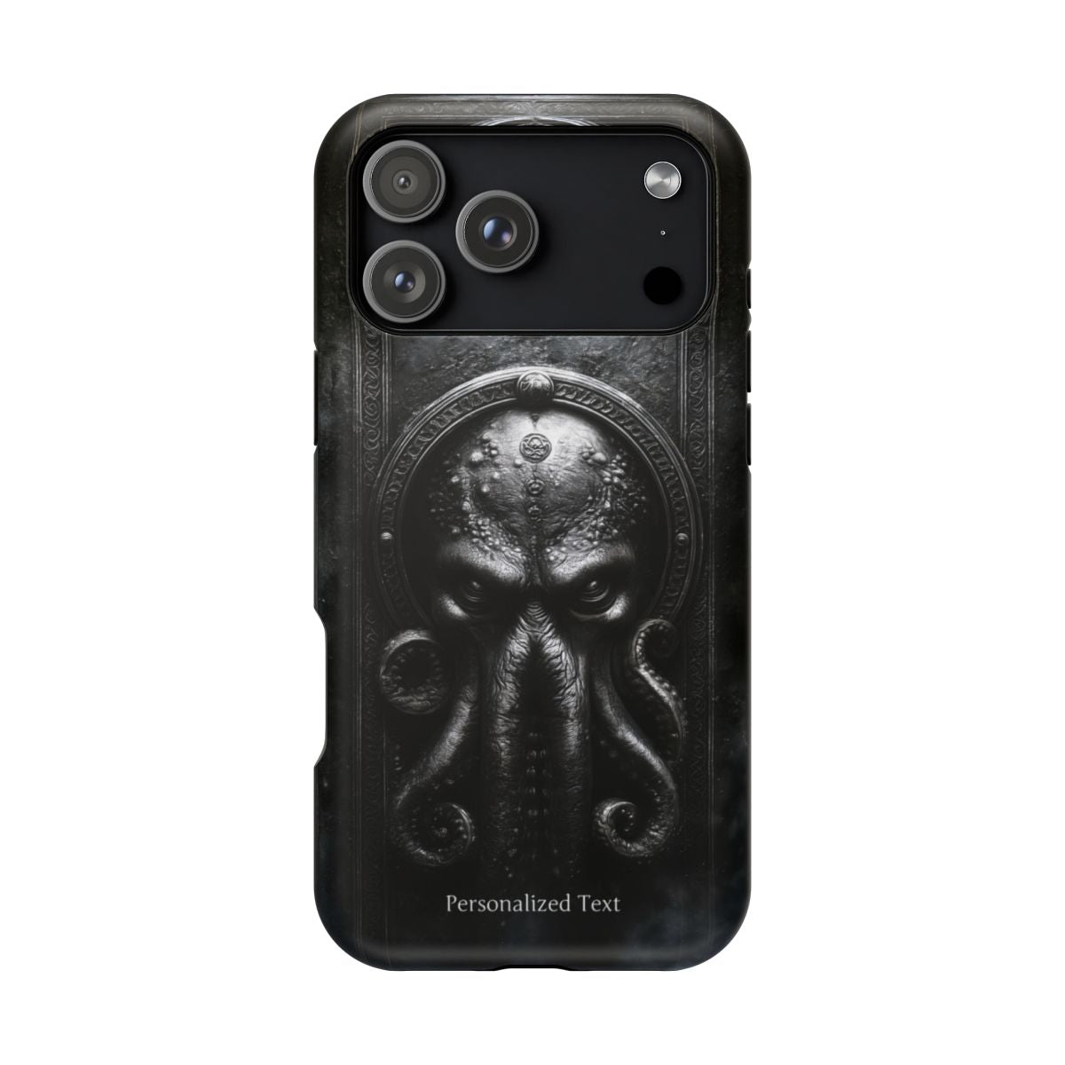 Personalized Cthulhu Phone Case, Lovecraftian Cosmic Horror Case, Gothic Eldritch Monster, iPhone Samsung Pixel Case