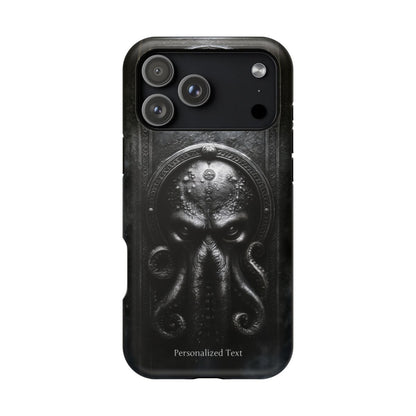 Personalized Cthulhu Phone Case, Lovecraftian Cosmic Horror Case, Gothic Eldritch Monster, iPhone Samsung Pixel Case