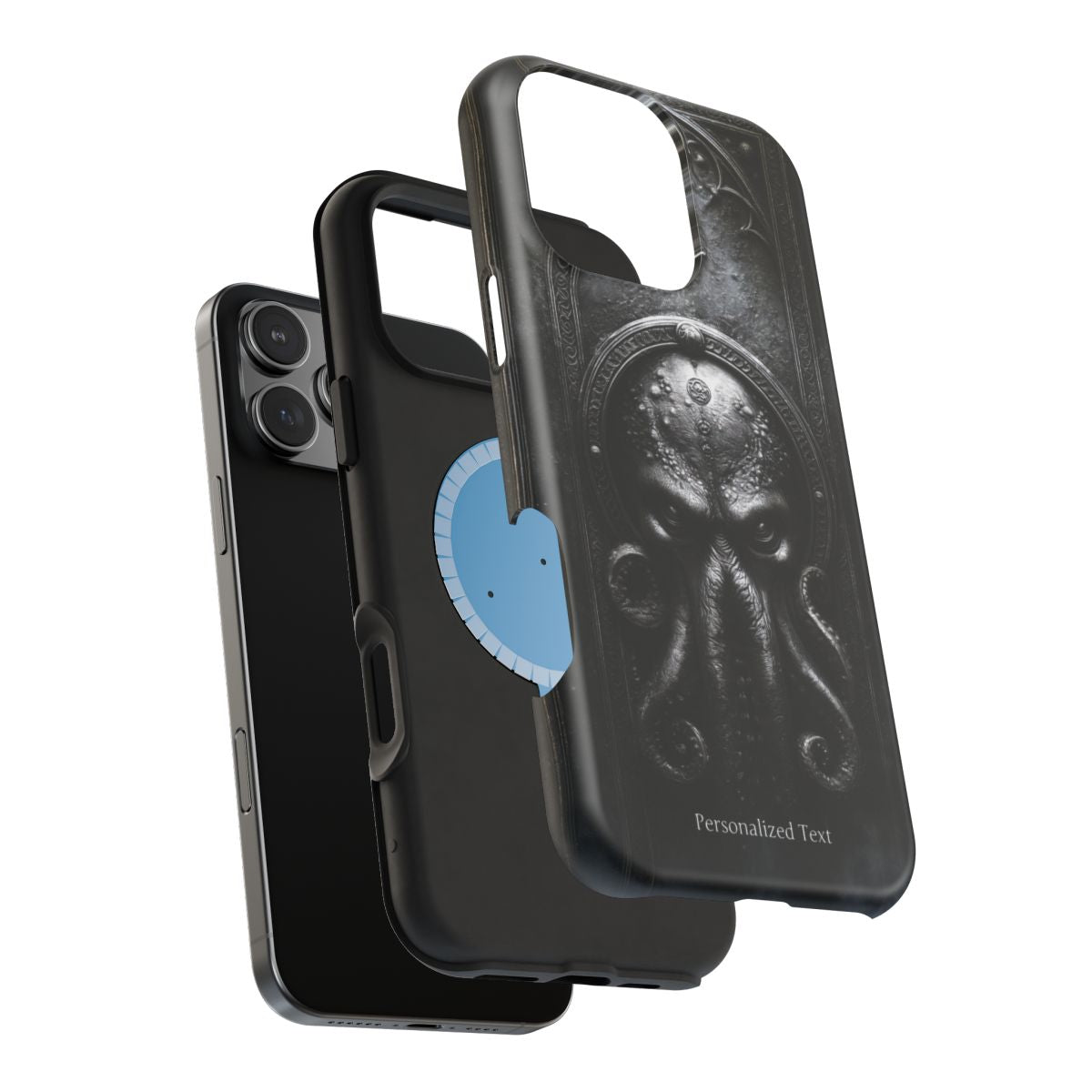 Personalized Cthulhu Phone Case, Lovecraftian Cosmic Horror Case, Gothic Eldritch Monster, iPhone Samsung Pixel Case