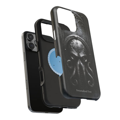 Personalized Cthulhu Phone Case, Lovecraftian Cosmic Horror Case, Gothic Eldritch Monster, iPhone Samsung Pixel Case