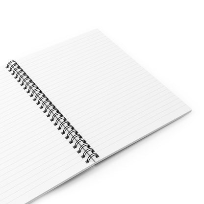Gothic Horror Skull Journal – Dark Fantasy Demon Skull Notebook with Optional Personalized Text