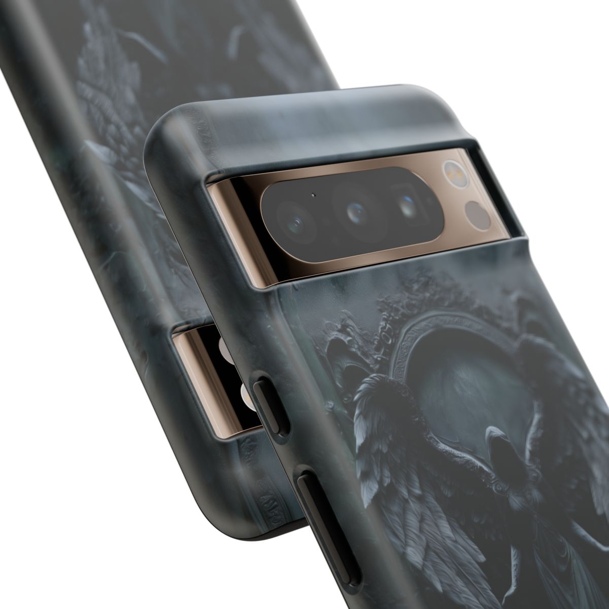 Personalized Dark Angel Phone Case – Gothic Fallen Angel Fantasy Art for iPhone, Samsung Galaxy & Google Pixel