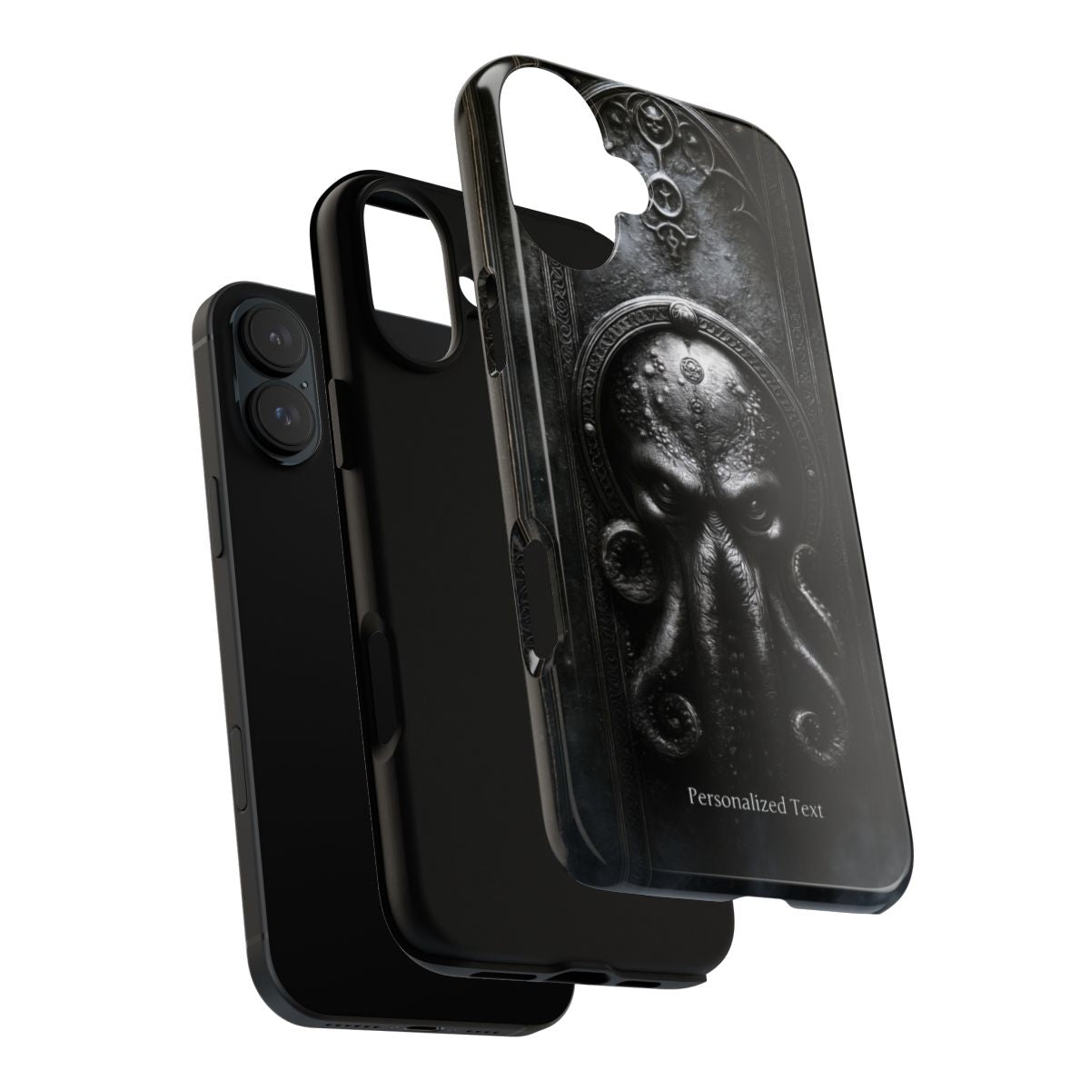 Personalized Cthulhu Phone Case, Lovecraftian Cosmic Horror Case, Gothic Eldritch Monster, iPhone Samsung Pixel Case