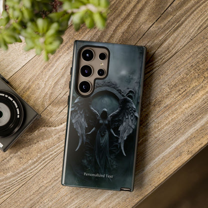 Personalized Dark Angel Phone Case – Gothic Fallen Angel Fantasy Art for iPhone, Samsung Galaxy & Google Pixel