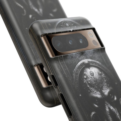 Personalized Cthulhu Phone Case, Lovecraftian Cosmic Horror Case, Gothic Eldritch Monster, iPhone Samsung Pixel Case