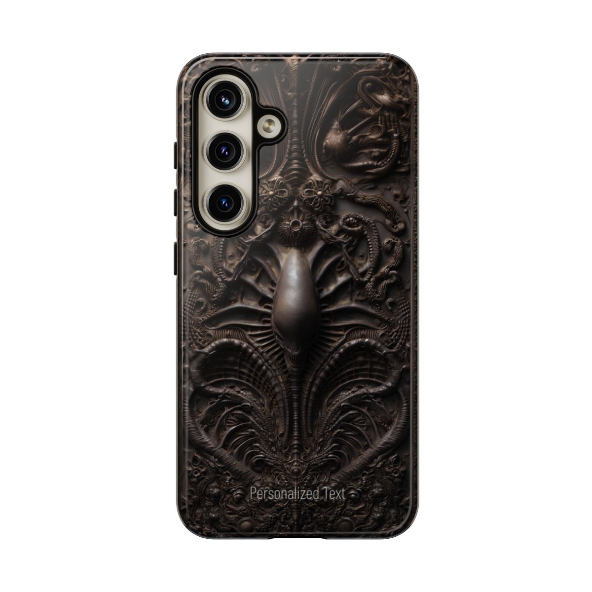 Personalized Alien Horror Phone Case - Haunting Sci-Fi Aesthetic