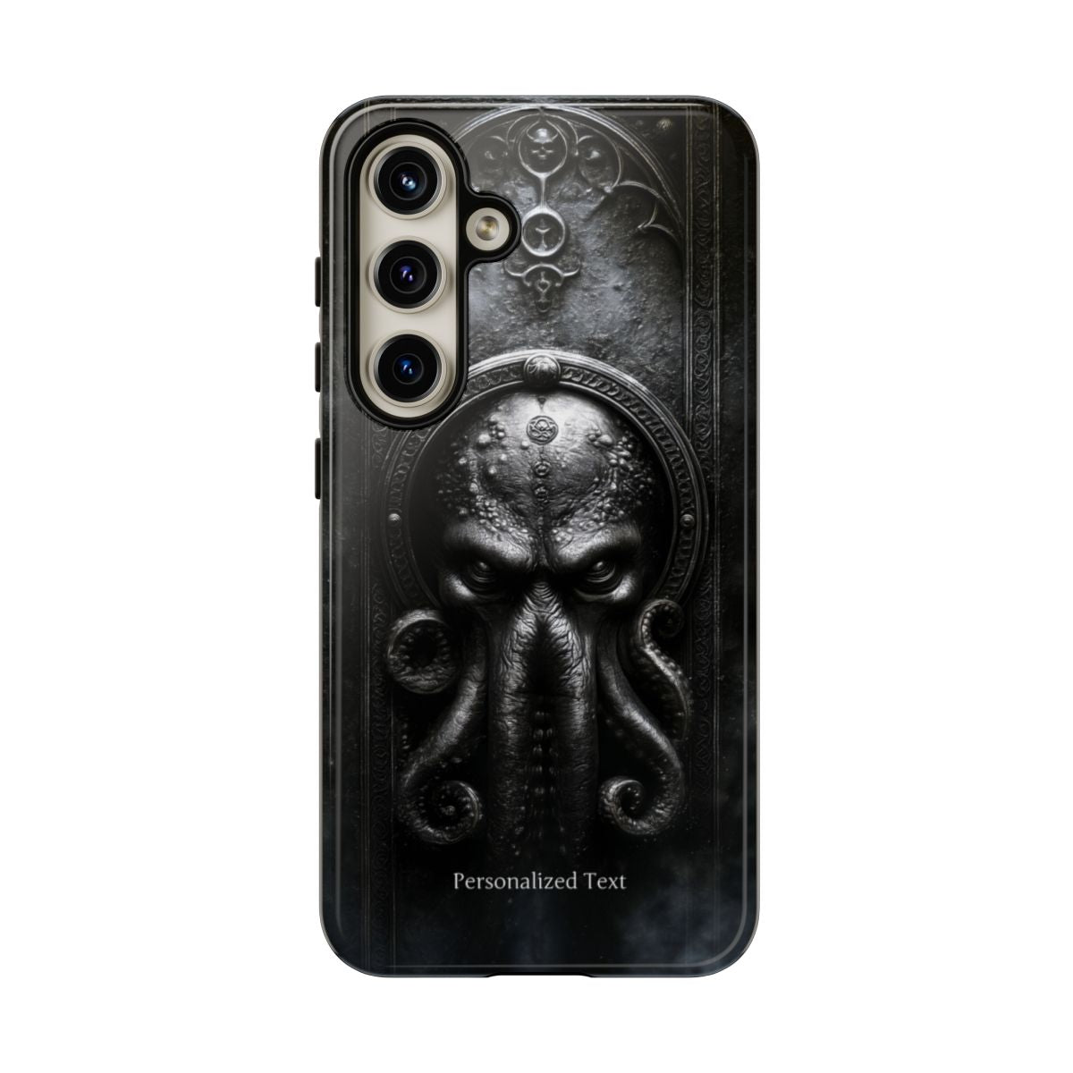 Personalized Cthulhu Phone Case, Lovecraftian Cosmic Horror Case, Gothic Eldritch Monster, iPhone Samsung Pixel Case