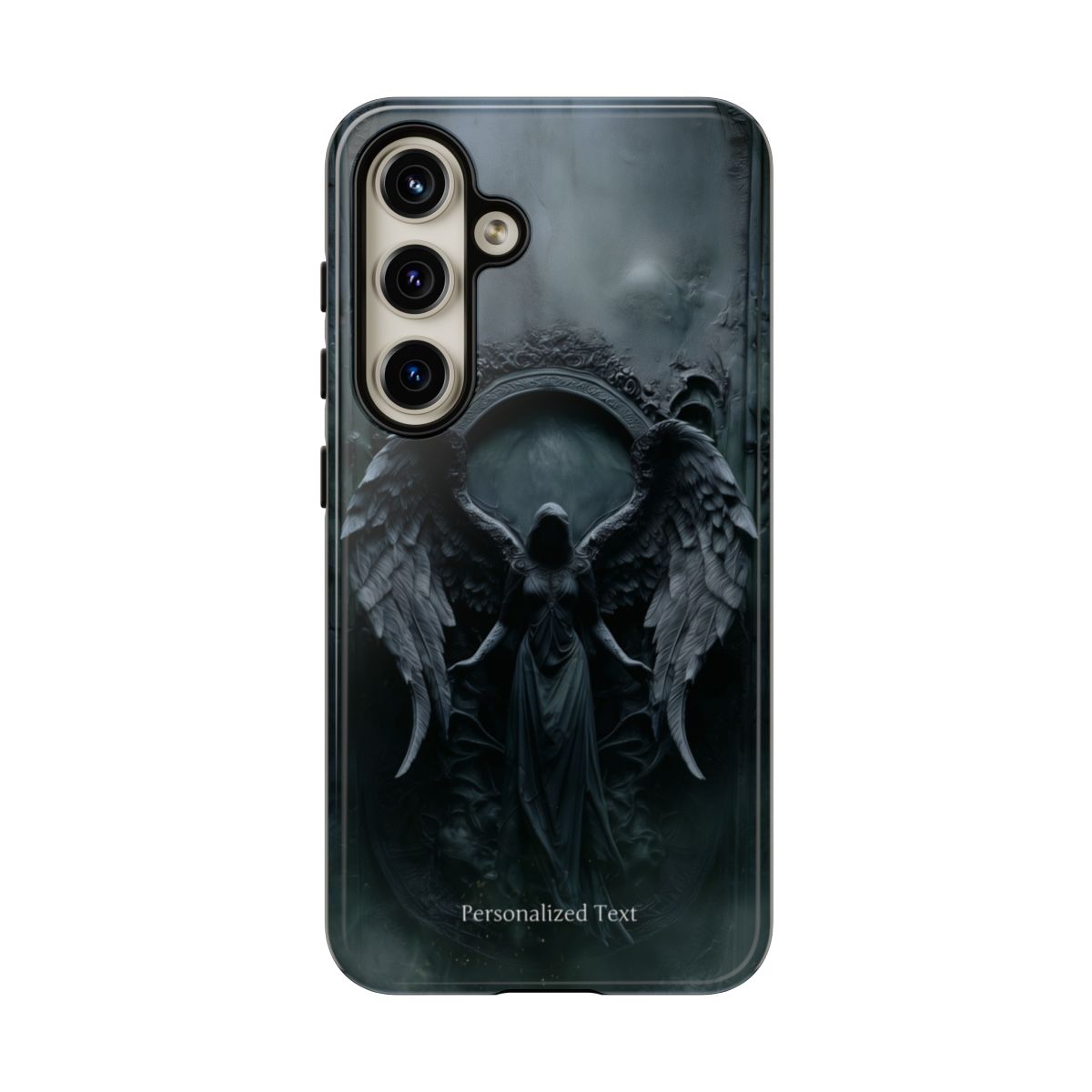 Personalized Dark Angel Phone Case – Gothic Fallen Angel Fantasy Art for iPhone, Samsung Galaxy & Google Pixel