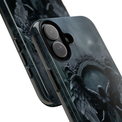 Personalized Dark Angel Phone Case – Gothic Fallen Angel Fantasy Art for iPhone, Samsung Galaxy & Google Pixel