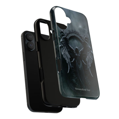 Personalized Dark Angel Phone Case – Gothic Fallen Angel Fantasy Art for iPhone, Samsung Galaxy & Google Pixel