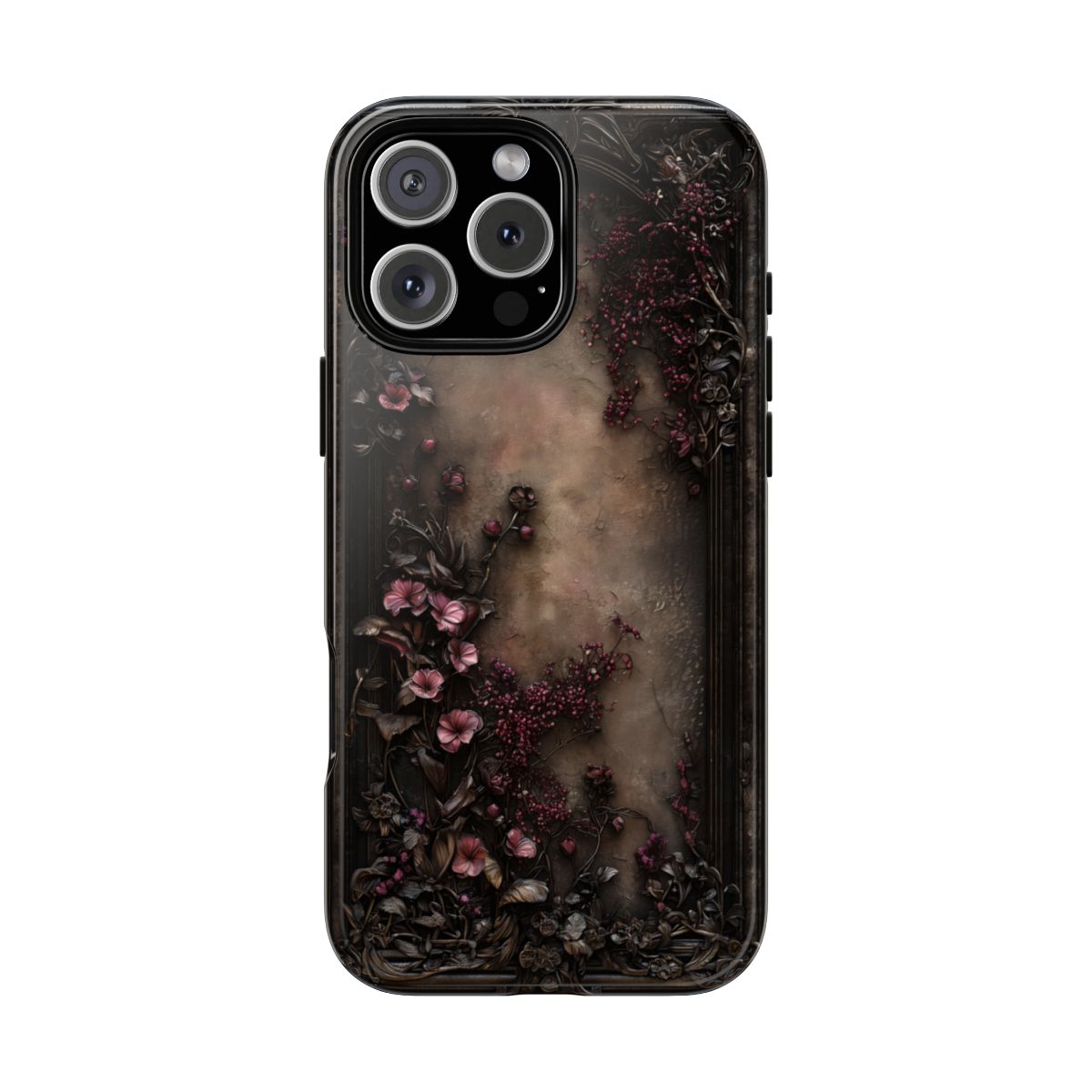 Gothic Floral Elegance Phone Case