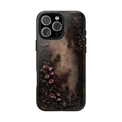 Gothic Floral Elegance Phone Case