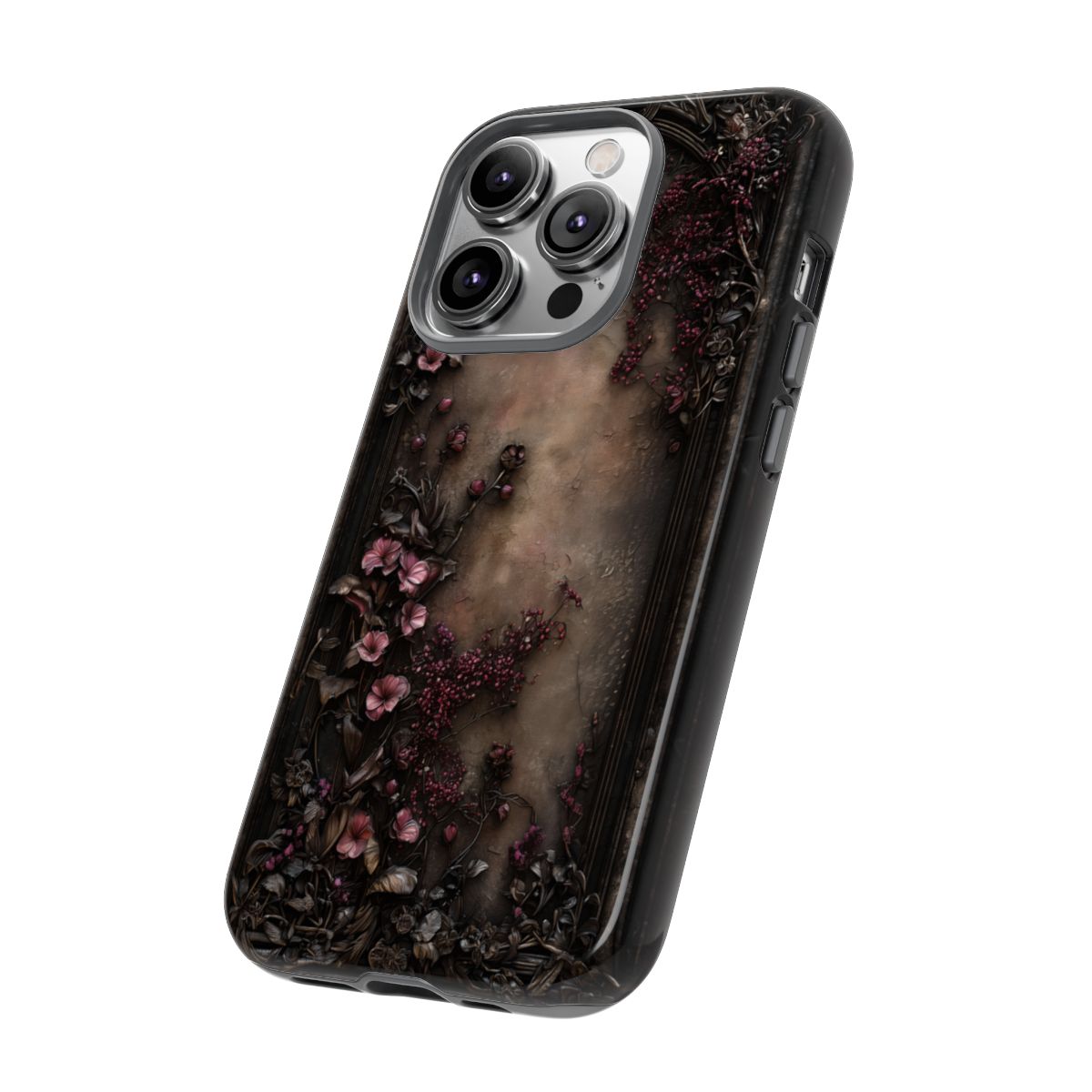 Gothic Floral Elegance Phone Case