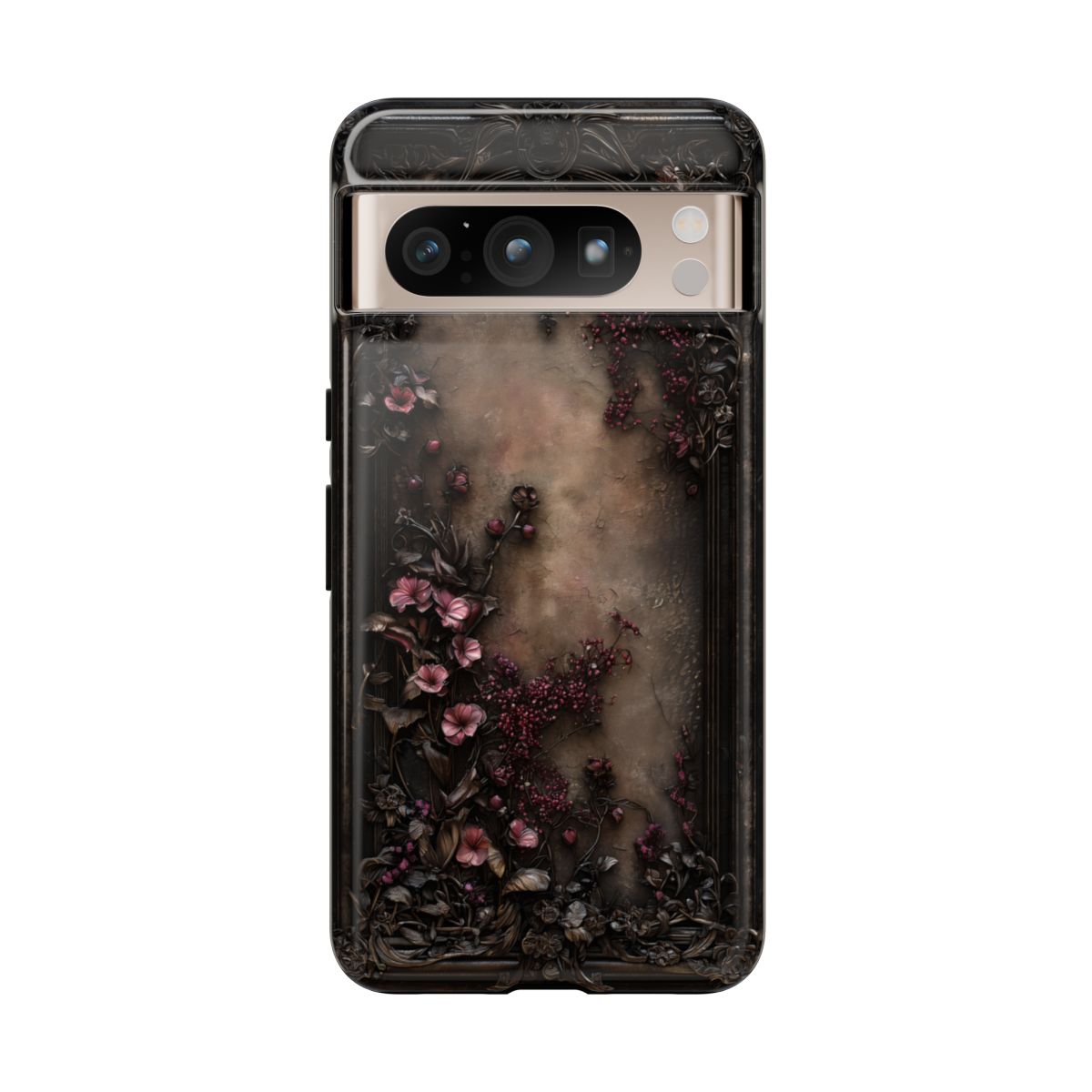 Gothic Floral Elegance Phone Case