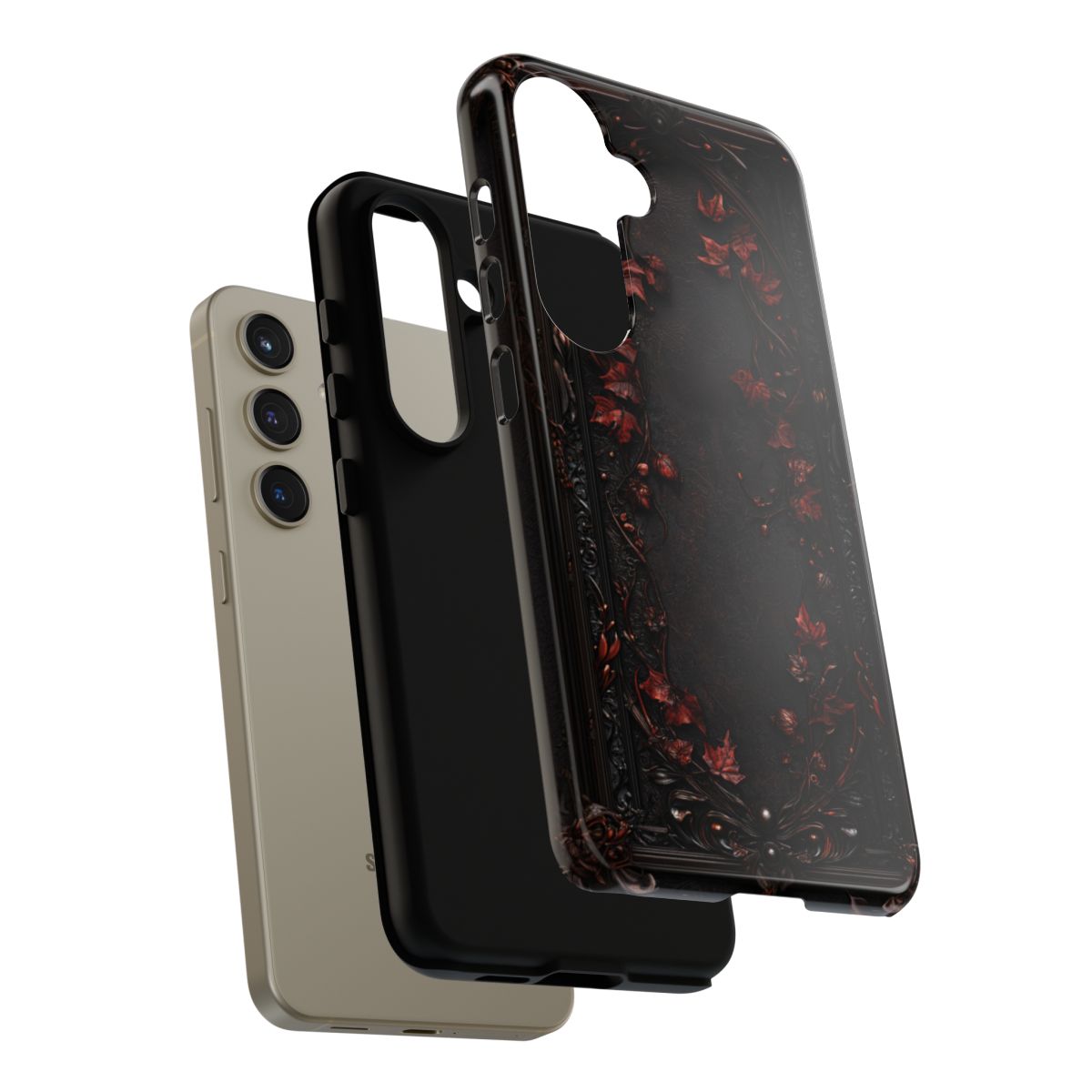 Elegant Dark Autumn Gothic Phone Case – Protective and Stylish Cover for iPhone, Samsung Galaxy, and Google Pixel Devices