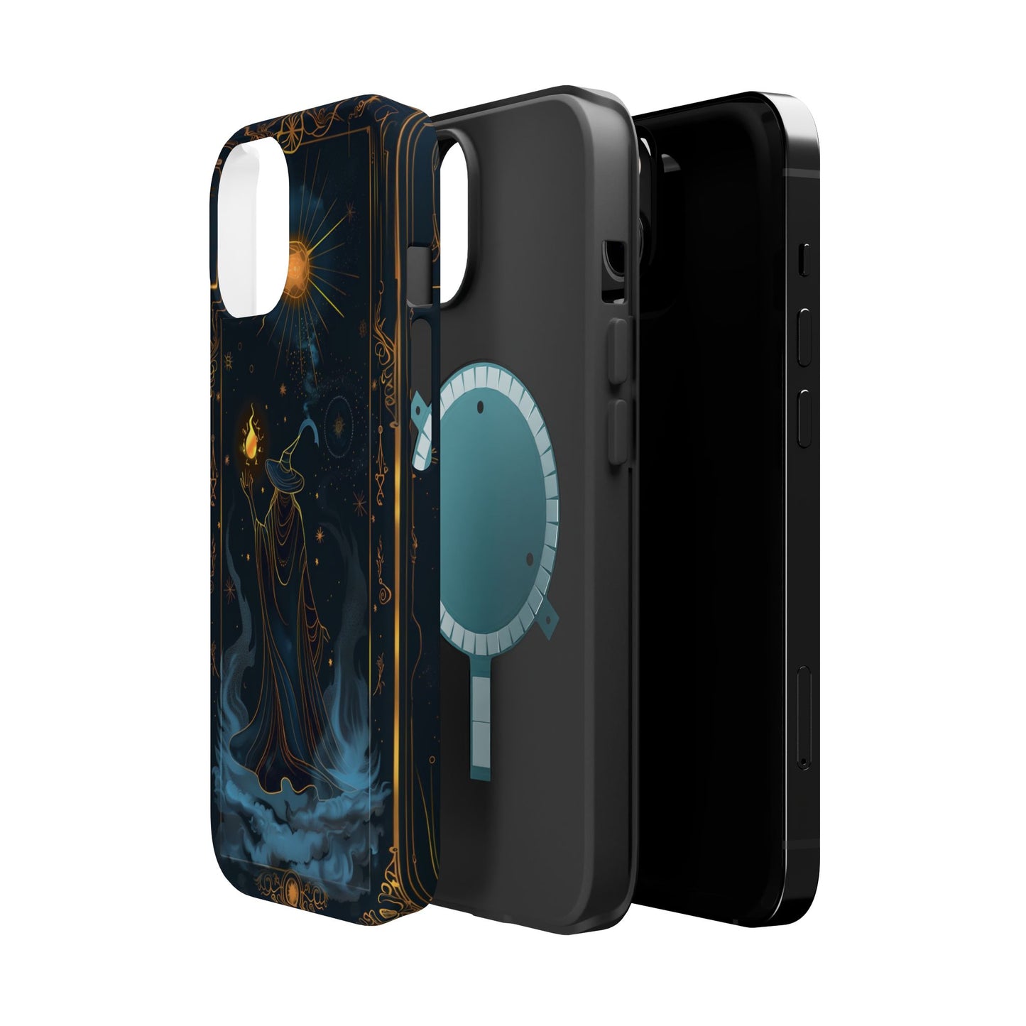 Enchanted Wizard Spellcaster Galaxy Phone Case - Mystical Wizardry Art For iPhone, Samsung Galaxy, and Google Pixel Devices